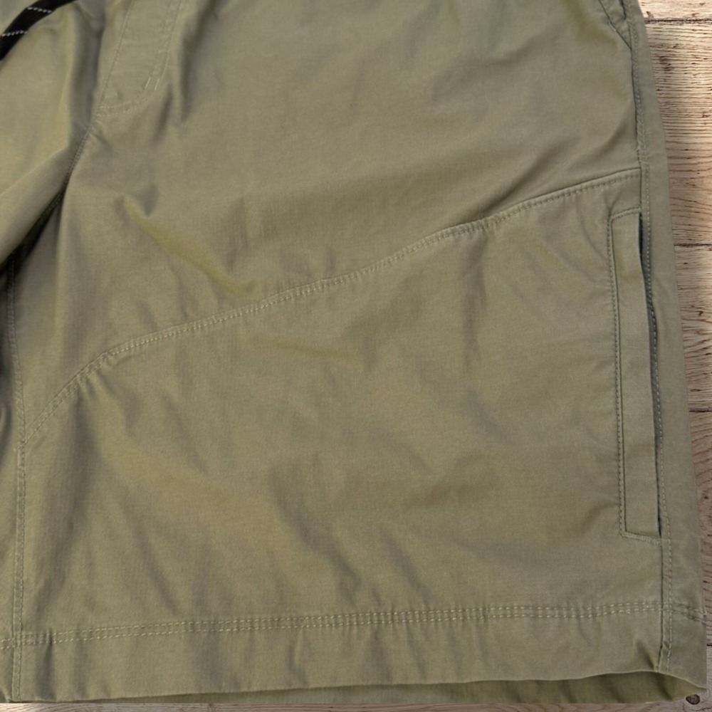 EDDIE BAUER Mens Travex Ultimate Adventure Pull On Cargo Shorts 2XL XXL Green - Picture 4 of 8